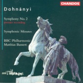 Dohnanyi: Symphonic Minutes & Symphony No. 2 artwork