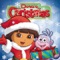 Dora the Explorer Christmas Theme artwork