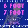 Stream & download Lil Wayne (Feat Cory Gunz) - 6 Foot 7 Foot [Karaoke/Instrumental] - Single