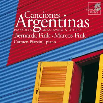 Canciones argentinas by Bernarda Fink, Carmen Piazzini & Marcos Fink album reviews, ratings, credits