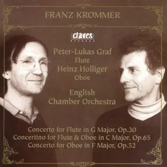 Franz Krommer: Flute & Oboe Concertos by English Chamber Orchestra, Heinz Holliger & Peter-Lukas Graf album reviews, ratings, credits