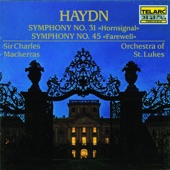 Haydn: Symphonies No. 31 & No. 45 artwork