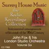 John Fox & His London Studio Orchestra, Vol. Six album lyrics, reviews, download