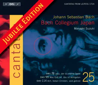 Bach, J.S.: Cantatas, Vol. 25 - BWV 78, 99, 114 by Daniel Taylor, Yukari Nonoshita, Makoto Sakurada, Peter Kooij, Bach Collegium Japan Chorus, Masaaki Suzuki & Bach Collegium Japan album reviews, ratings, credits