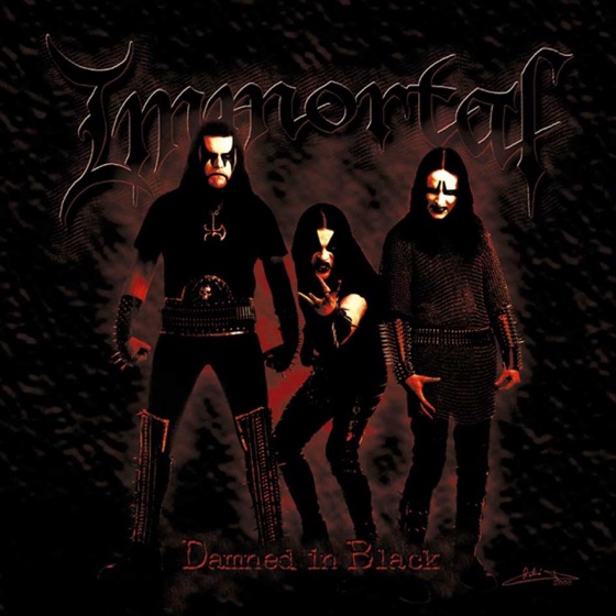 Cover artwork for Damned In Black