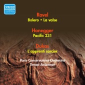 Ravel, M.: Bolero - Honegger, A.: Pacific 231 - Dukas, P.: The Sorcerer's Apprentice - Ravel, M.: La Valse (Ansermet) (1954) artwork