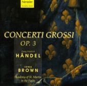 Handel: Concerto Grosso, Op. 3 artwork