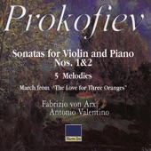 Prokofiev: Sonatas for Violin and Piano Nos. 1&2 - 5 Melodies artwork