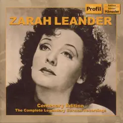 Leander, Zarah: Centenary Edition - the Complete Legendary German Recordings (1936-1952) - Studio Orchestra Leander, Zarah: Centenary Edition - the Complete Legendary German Recordings (1936-1952) - Studio Orchestra