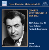 Chopin: 24 Preludes, Ballades, Fantaisie-Impromptu artwork