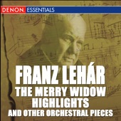 Lehár: The Merry Widow Highlights and Other Orchestral Pieces artwork