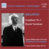 Brahms: Symphony No. 1, Haydn Variations (Furtwangler, Commercial Recordings 1940-50, Vol. 5) artwork