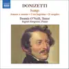 Gaetano Donizetti: Songs album lyrics, reviews, download