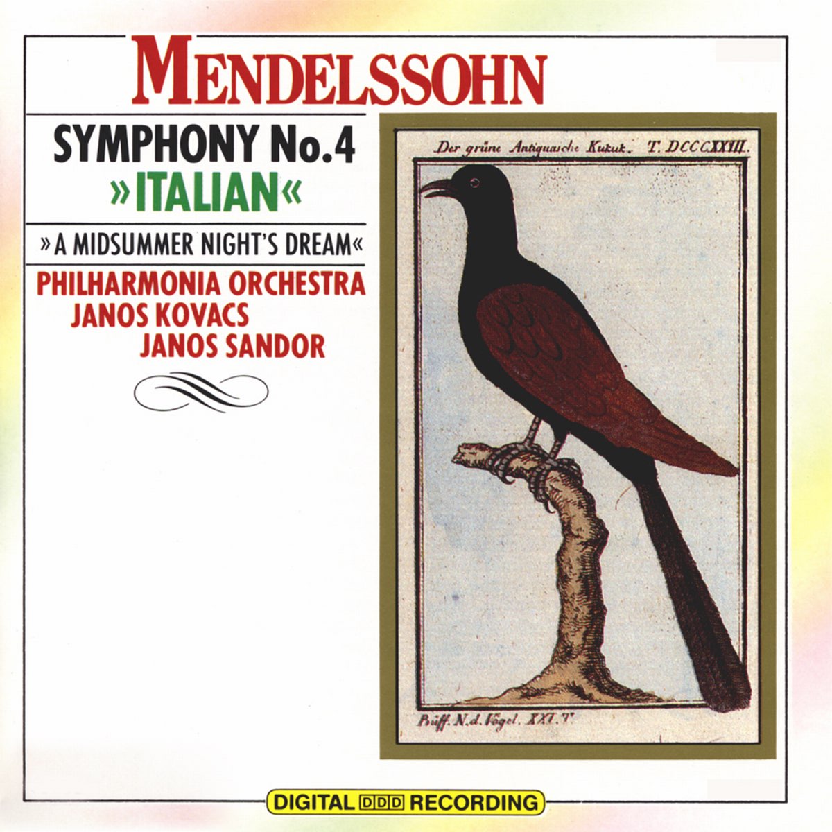 ‎Mendelssohn: Symphony No. 4 & A Midsummer Night's Dream By Budapest ...