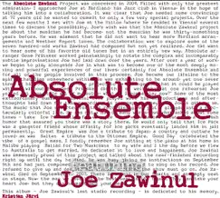 Absolute Zawinul by Joe Zawinul, Kristjan Järvi & Absolute Ensemble album reviews, ratings, credits