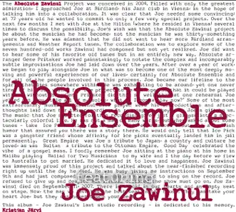 Ballad For Two Musicians by Joe Zawinul, Kristjan Järvi & Absolute Ensemble song reviws