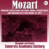 Mozart: Sinfonia Concertante for Flute, Oboe, French HoRN0, and Bassoon in E Flat major, K. 297 artwork