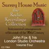John Fox & His London Studio Orchestra, Vol. Four album lyrics, reviews, download
