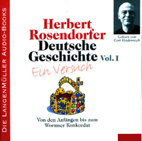 Herbert Rosendorfer - Von den Anfängen bis zum Wormser Konkordat: Deutsche Geschichte - Ein Versuch 1 artwork