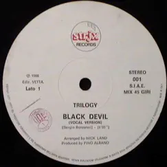 Black Devil (1986 Italo Disco) by Trilogy album reviews, ratings, credits