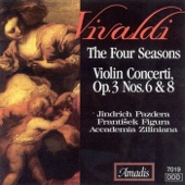 Vivaldi: The 4 Seasons - Violin Concertos, Op. 3, Nos. 6 and 8 artwork