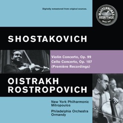 SHOSTAKOVICH/CELLO CONCERTO NO 2 cover art