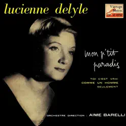 Vintage French Song Nº 68 - EPs Collectors, "Mon P'tit Paradis" - Lucienne Delyle