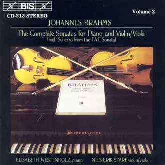 Brahms: Complete Violin-Viola Sonatas, Vol. 2 by Elisabeth Westenholz & Nils-Erik Sparf album reviews, ratings, credits