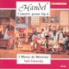 I Musici De Montreal & Yuli Turovsky - Concerto Grosso in G Major, Op. 6, No. 1, HWV 319: IV. Allegro