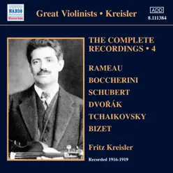 Kreisler: Complete Recordings, Vol. 4 (1916-1919) - Studio Orchestra Kreisler: Complete Recordings, Vol. 4 (1916-1919) - Studio Orchestra