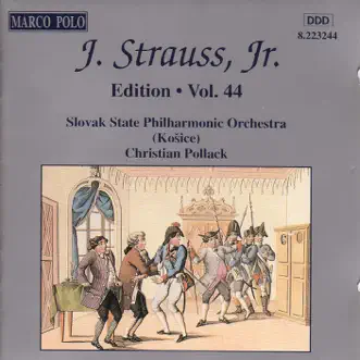 J. Strauss II Edition, Vol. 44 by Christian Pollack & Slovak State Philharmonic Orchestra album reviews, ratings, credits