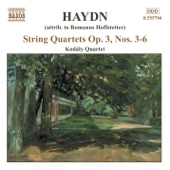 Haydn: String Quartets Op. 3, Nos. 3 - 6 artwork