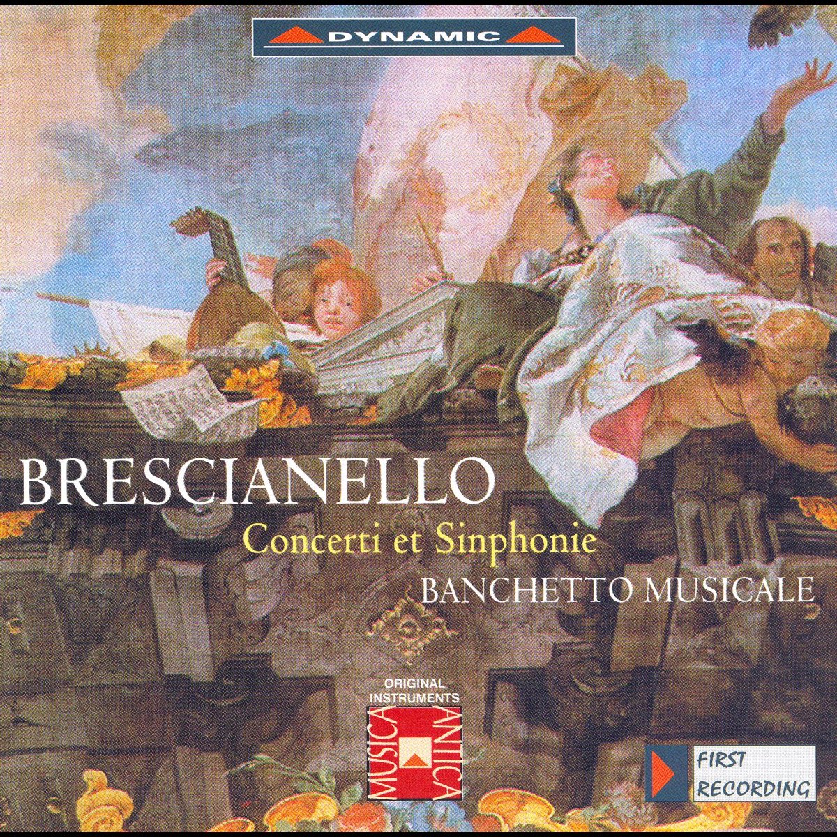 ‎Brescianello: Violin Concertos and Symphonies, Op. 1 by Banchetto ...