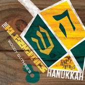 Woody Guthrie's Happy Joyous Hanukkah artwork