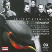 Reimann, A.: Mendelssohn oder soll es Tod bedeuten? - String Quartet No. 3 artwork