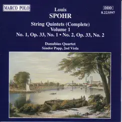 Spohr: String Quintets Op. 33, Nos. 1 & 2 by Danubius Quartet & Sandor Papp album reviews, ratings, credits