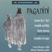 Paganini: Sonatas for Violin and Guitar, Duetto Amoroso & Cantabile and Waltz artwork