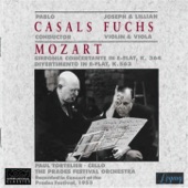 Mozart: Sinfonia Concertante for Violin and Viola, K 364; Divertimento In E-flat, K 563 artwork