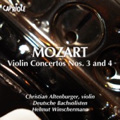 Mozart, W.A.: Violin Concertos Nos. 3 and 4 artwork