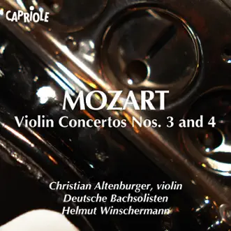 Mozart, W.A.: Violin Concertos Nos. 3 and 4 by Helmut Winschermann, German Bach Soloists, Christian Altenburger, Sandor Vegh & Camerata Salzburg album reviews, ratings, credits