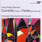 Telemann: String Quintet In e Minor - Partie In G Minor - String Sextet In G Minor - Partie Polonaise In B Flat Major artwork