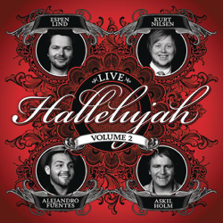 Hallelujah Live, Vol. 2 - Espen Lind, Kurt Nilsen, Alejandro Fuentes &amp; Askil Holm Cover Art