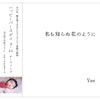 Yae - 名も知らぬ花のように