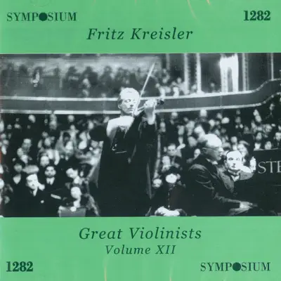 Great Violinists Vol. XII - Studio Orchestra Great Violinists Vol. XII - Studio Orchestra