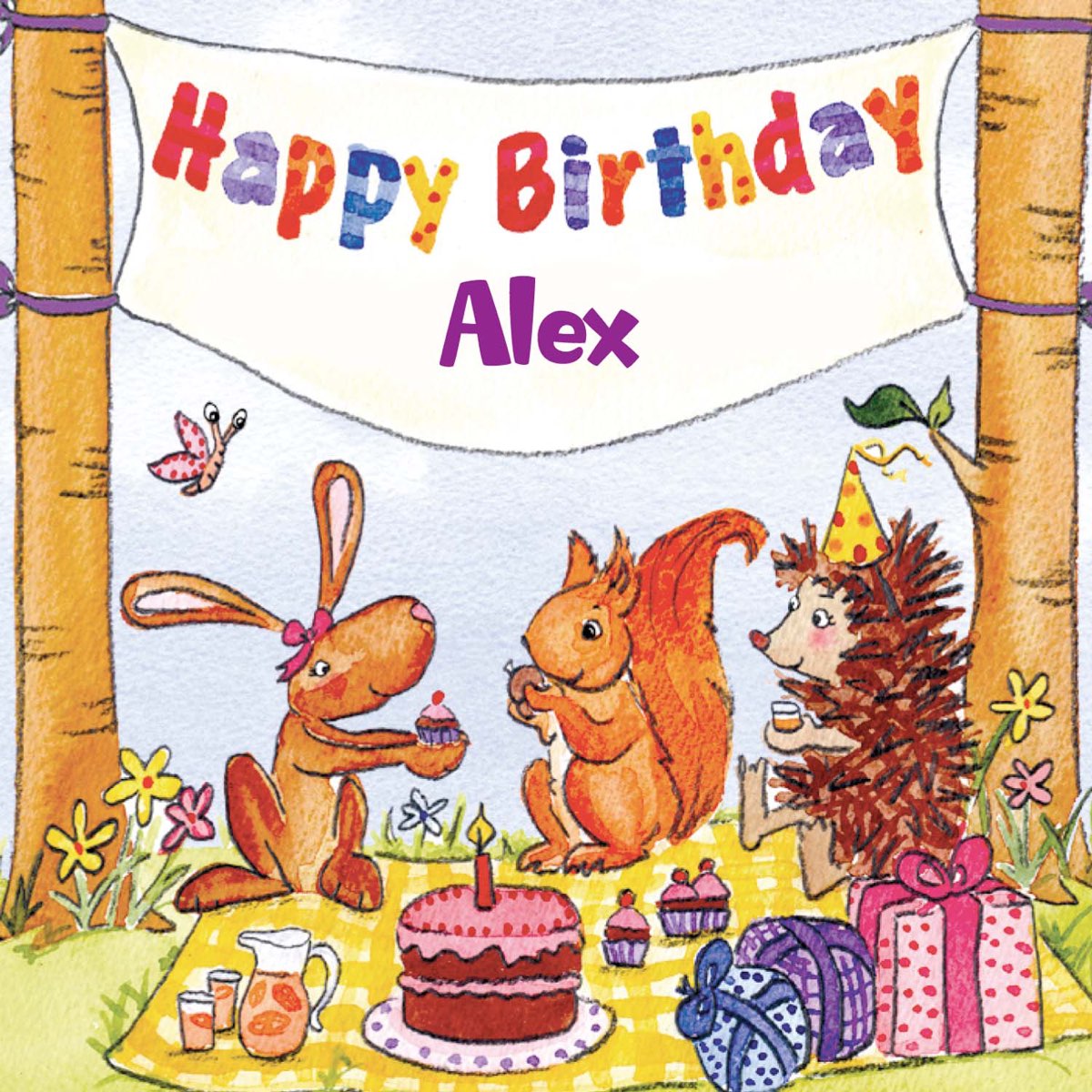 Альбом "Happy Birthday Alex" (The Birthday Bunch) .