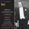 Sergiu Celibidache Conducts (1957, 1960) album lyrics, reviews, download