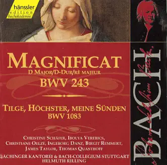 Magnificat In D Major, BWV 243: Sicut Locutus Est (Chorus, Soprano, Alto, Tenor, Bass) by Christine Schafer, James Taylor, Thomas Quasthoff, Ingeborg Danz, Ibolya Verebics, Stuttgart Gachinger Kantorei, Helmuth Rilling & Stuttgart Bach Collegium song reviws