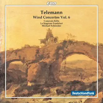 Telemann: Wind Concertos, Vol. 6 by Karl Kaiser, Michael Schneider, La Stagione Frankfurt, Marita Schaar, Martin Stadler, Luise Baumgartl, Camerata Köln, Martin Hublow, Ulrich Hubner & Jorg Schultess album reviews, ratings, credits