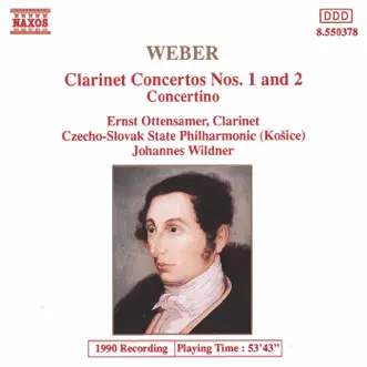 Clarinet Concertino in C Minor / E-Flat Major, Op. 26, J. 109 by Ernst Ottensamer, Johannes Wildner & Slovak State Philharmonic Orchestra (Kosice) song reviws