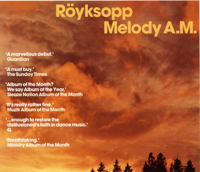 Röyksopp - Melody A.M. artwork